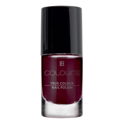 Lak na nechty True Colour (odtieň Black Cherry)