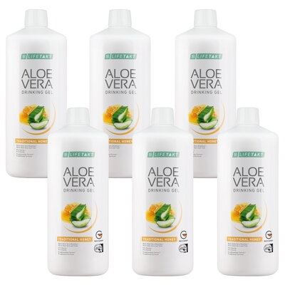 LR LIFETAKT Aloe Vera Drinking Gél Traditional s medom Séria 6 ks