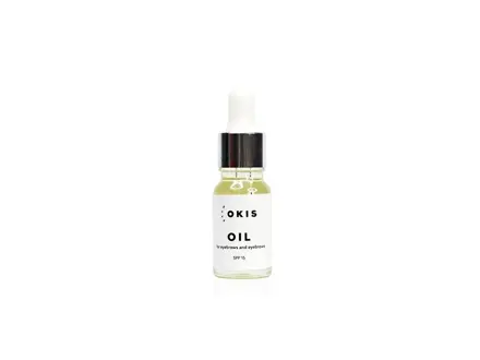 OIL FOR EYELASHES AND EYEBROWS OKIS BROW - SPF 15 - 10ml.