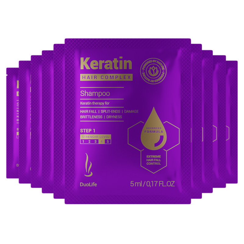 Sample DuoLife Keratin Hair Complex Advanced Formula Shampoo 5ml (10 pcs)