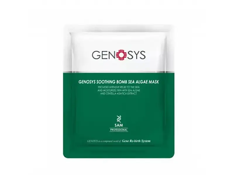 GENOSYS SOOTHING BOMB SEA ALGAE MASK - 10 kusov x 25 gr.